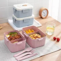 Vianda Infantil con Cubiertos Diseño Baby Rabbit&Bear