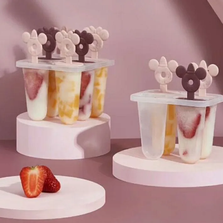 J06-6279 - Molde de Helados Minnie Ice Box - 4 paletas 12.5*8*14.5