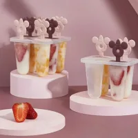 J06-6279 - Molde de Helados Minnie Ice Box - 4 paletas 12.5*8*14.5