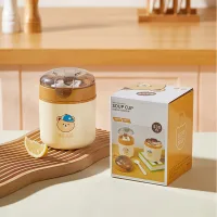 J35-2904 - Vianda con Tapa de Acero Inoxidable Bear Cool 530ml