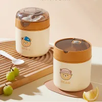 J35-2904 - Vianda con Tapa de Acero Inoxidable Bear Cool 530ml