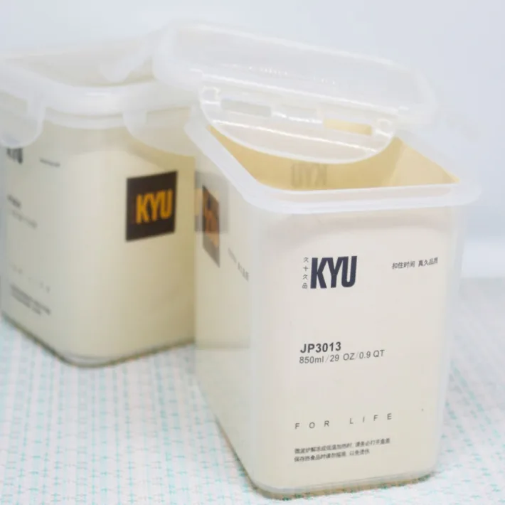 JP3013 - KYU Tapers Rectangular – 850ml