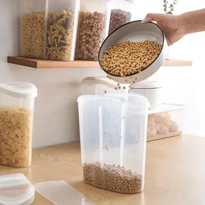 JP3521 - KYU Tapers/Contenedor con Separador de Alimentos - 2500ml