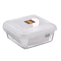 JP3944 - KYU Tapers Cuadrado para Alimentos con Tapa - 900ml