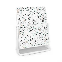 JS185395 - Espejo Cuadrado de Baño Línea Piedras Terrazo