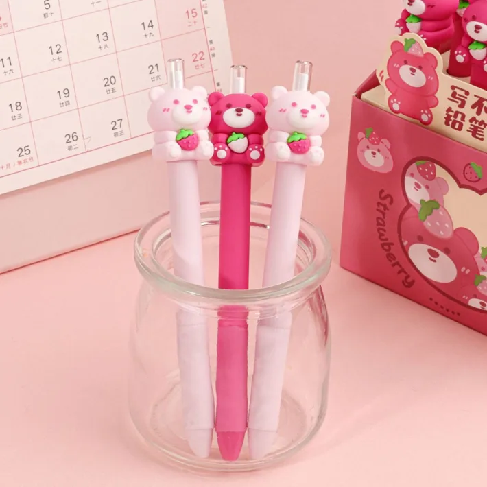 KK-7243 - Lapíz Infinito Bear Strawberry