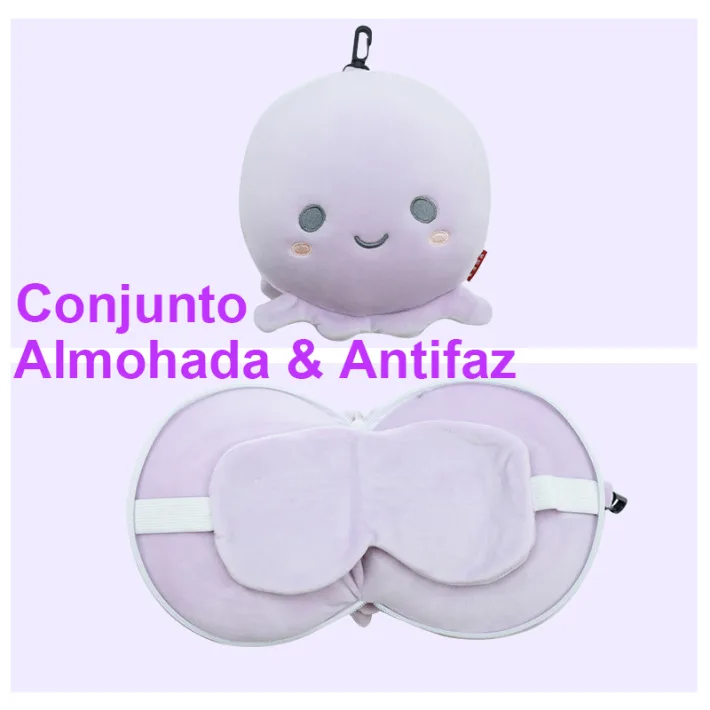 KLW-03 - Conjunto Almohada & Antifaz Modelo Animals Cute