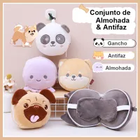 KLW-03 - Conjunto Almohada & Antifaz Modelo Animals Cute