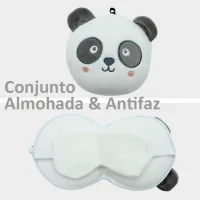 KLW-03 - Conjunto Almohada & Antifaz Modelo Animals Cute
