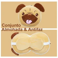 KLW-03 - Conjunto Almohada & Antifaz Modelo Animals Cute
