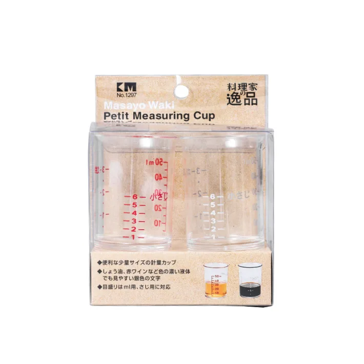 KM1297 (KM-047) - Juego de Vasos Medidores 50ml