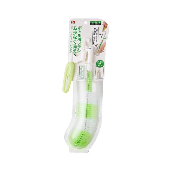 KM2066 (KM-061) - Cepillo Plegable Giratorio Curvo para Botellas