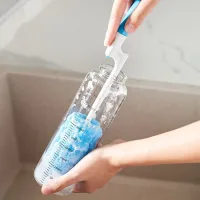 Cepillo Limpiador Giratorio Para Botellas/Vasos
