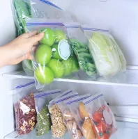 KM0022 - Bolsas de Cierre Hermetico Apto Microondas/Freezer Grande - 10 Unid