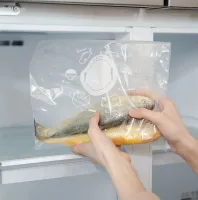 KM0022 - Bolsas de Cierre Hermetico Apto Microondas/Freezer Grande - 10 Unid