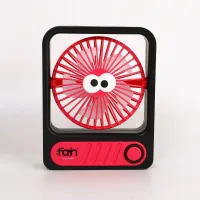 Mini Ventiladora de Mesa Monster Recargable USB