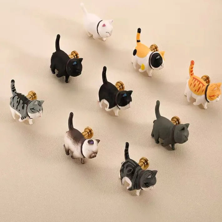 LS347 - Tiradores para Muebles Cats Cats 4.4*4*2.3cm