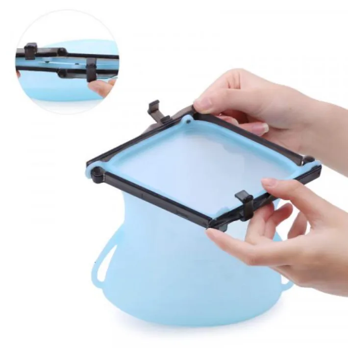 M-051 - Bolsa de Almacenamiento Tipo Ziploc de Silicona