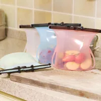 M-051 - Bolsa de Almacenamiento Tipo Ziploc de Silicona