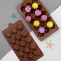 M-055 - Molde de Silicon De Chocolatería