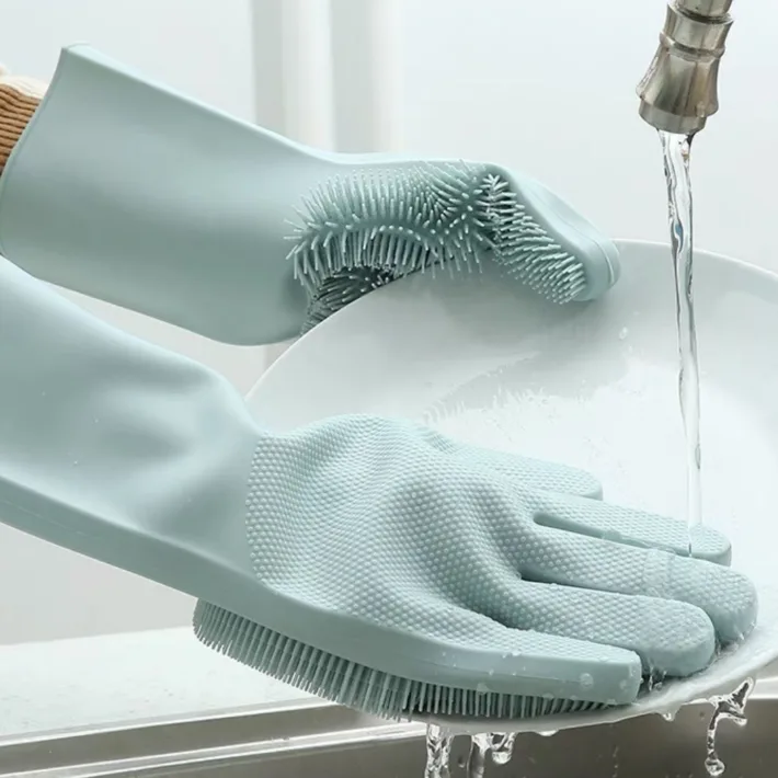 M-071 - Guantes De Limpieza de Silicona