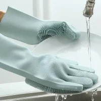 M-071 - Guantes De Limpieza de Silicona