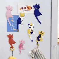 M053 - Gancho Magnetico Colgante Diseño Cola de Gato