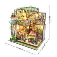 Caja Musical Darcy Garden + Luces