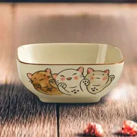 Bowl de Cerámica Animado 3 Gatitos 14,5*6cm