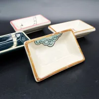 Recipiente De Cerámica Animado Pez Koinobori 8,5*5,8*2,6cm