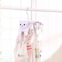 MM2120 - Tendedero para Ropa Forma Gatito + 10 Ganchos  26*11*11,5 cm