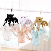 MM2120 - Tendedero para Ropa Forma Gatito + 10 Ganchos  26*11*11,5 cm
