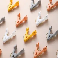 MM2207 - Set por 12 Clips/Ganchos Multifuncionales Gatitos de Colores 7,3*4*