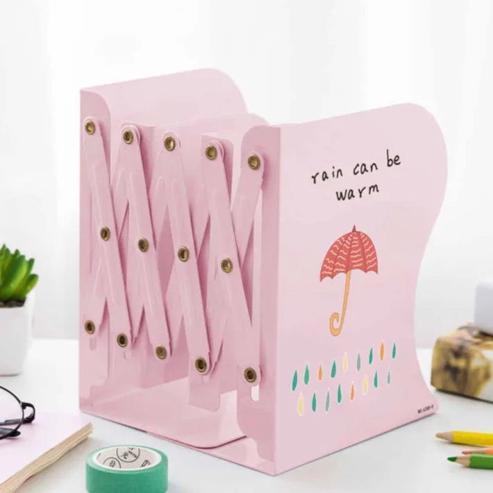 Estante Organizador Retráctil para Libros/Carpetas