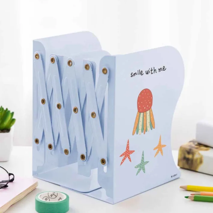 Estante Organizador Retráctil para Libros/Carpetas