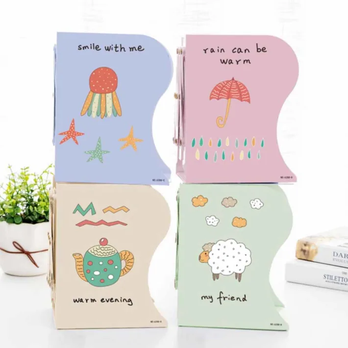 Estante Organizador Retráctil para Libros/Carpetas