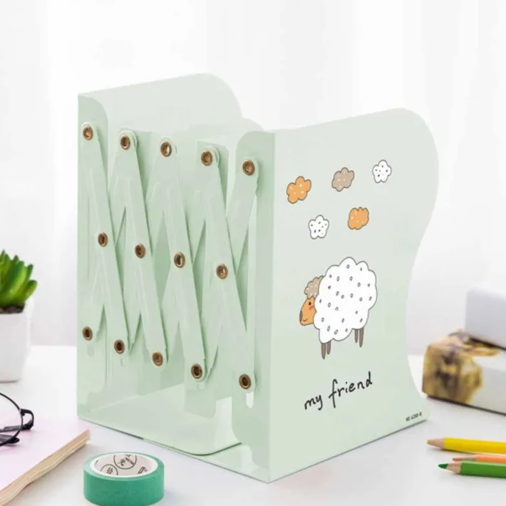 Estante Organizador Retráctil para Libros/Carpetas