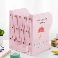 Estante Organizador Retráctil para Libros/Carpetas