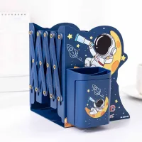 MQ-6888-A - Estante Retráctil para Libros/Carpetas + Portalapices Space