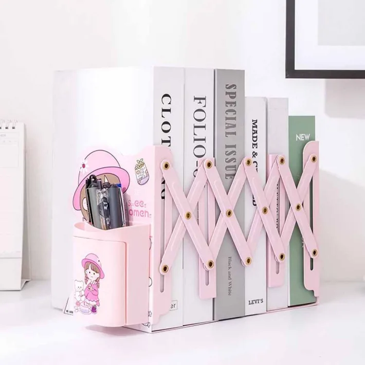 Estante Retráctil para Libros/Carpetas + Portalapices Magic