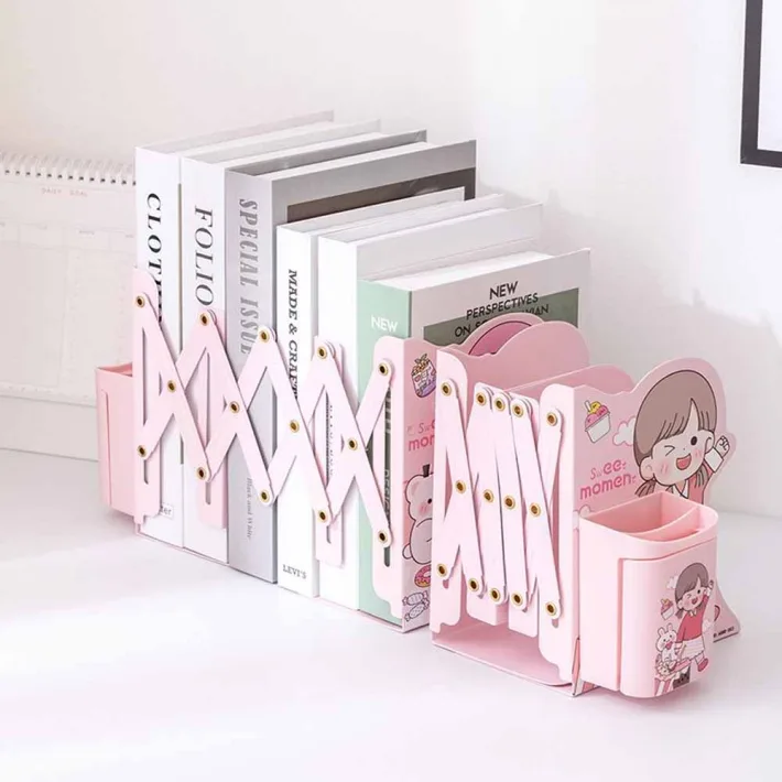 Estante Retráctil para Libros/Carpetas + Portalapices Magic