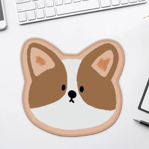 PAD-46-A - Mouse Pad Cute Shiba Dog