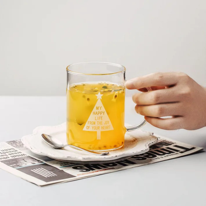 PJ010 - Taza de Vidrio Reno/Arbol