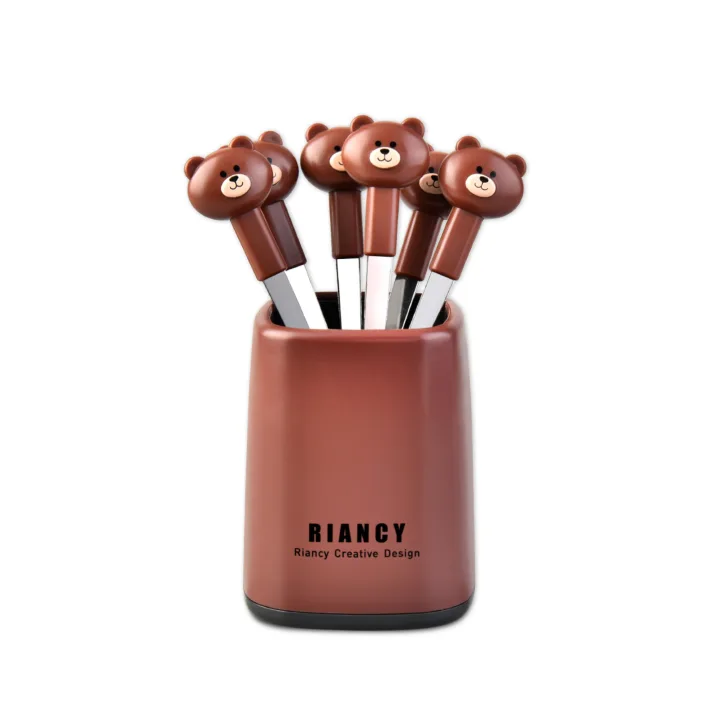 RB707 - Set de Tenedores para Picadas de Acero Inoxidable Brear Food