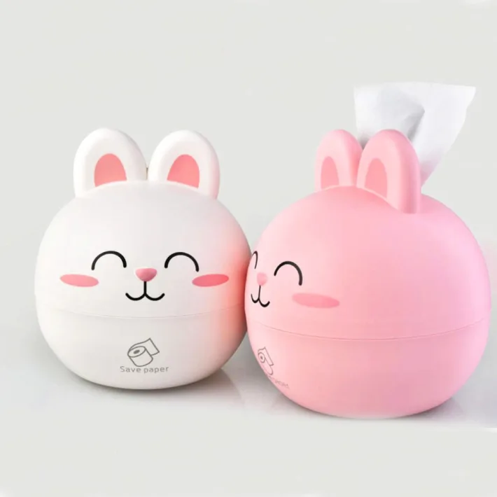 RB750 - Box Porta Pañuelo Diseño Lovely Rabbit