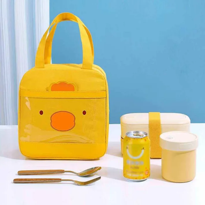 RH2242 - Bolso Lunchera Térmica Baby Chicken Small - 24.5*23*14cm