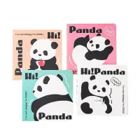 Cuaderno Hi Panda con Marcapáginas + Stickers 14.5*14.5cm
