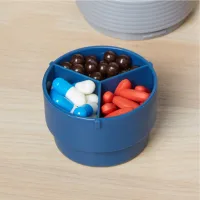 SM6732 - Organizador Triturador de Medicamentos 3 en 1