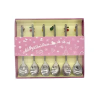 Set de Cucharitas Plateadas Frutales