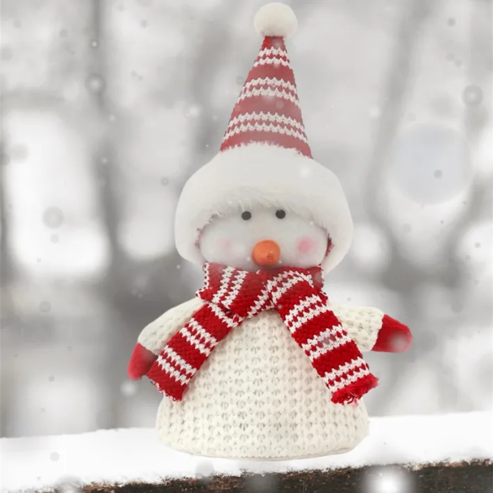 SY-3723020 - Muñeco de Nieve Navideño con Luz - 14*12*23cm